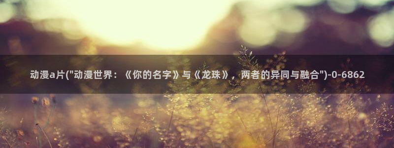 2k动漫:动漫a片(\